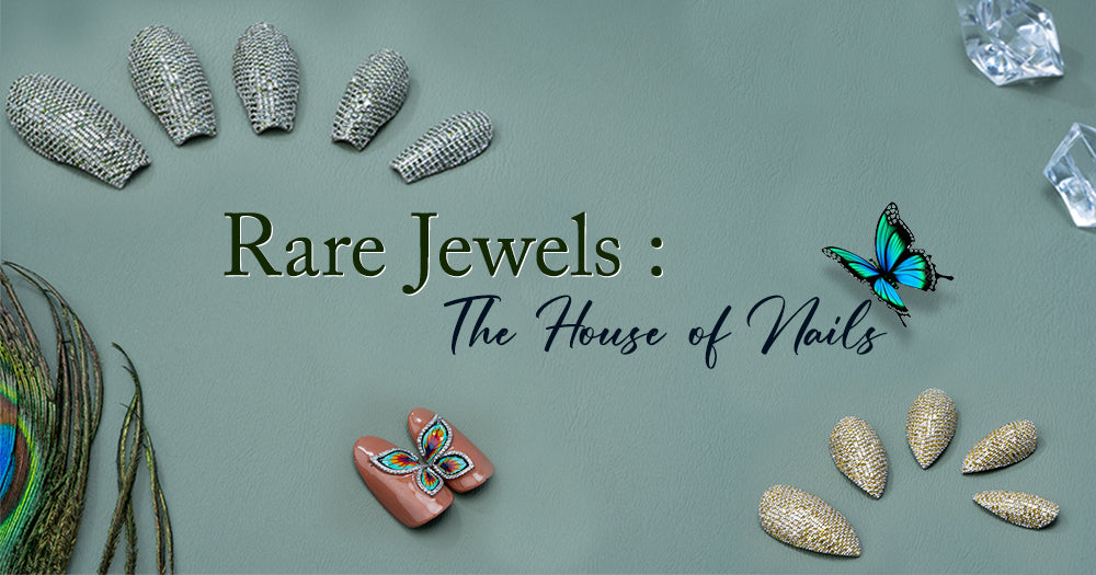 Rare Jewels The House of Nails Golden/silver plated nails